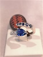 Anello Valle Gioielli Donna in Oro Zaffiro A-F10687 - A-F10687